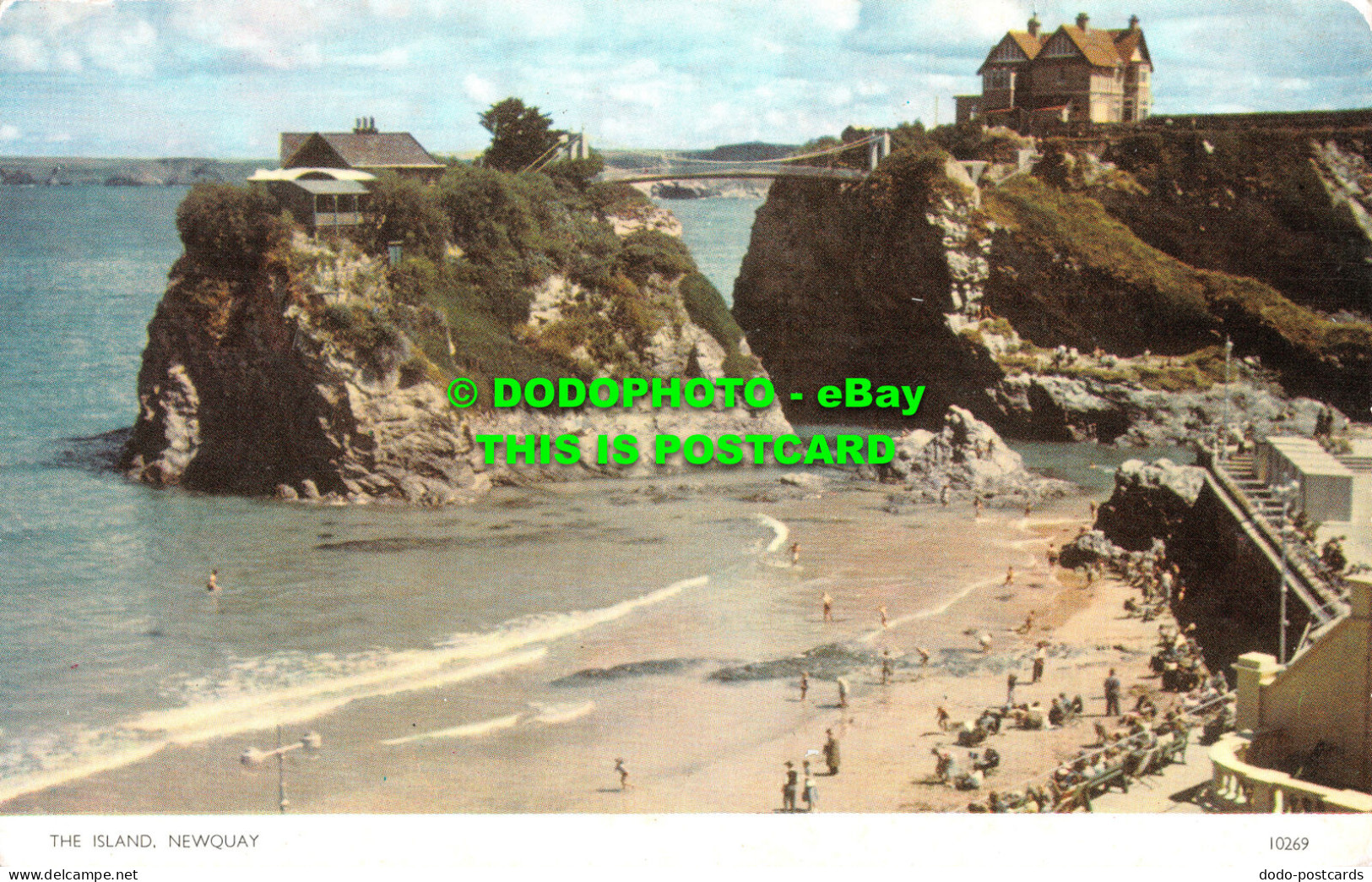 R520976 Newquay. The Island. Jarrold. Cotman Color - Wereld