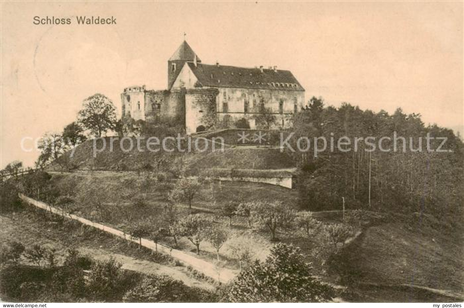 73823303 Schloss Waldeck Ansicht Schloss Waldeck - Sonstige & Ohne Zuordnung