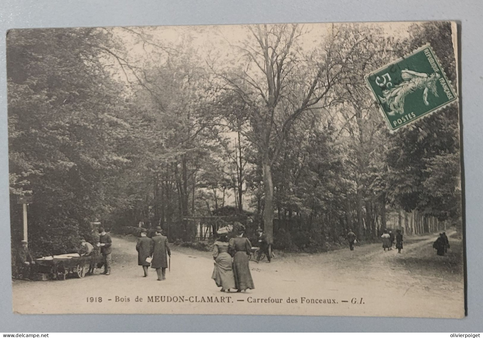 DPT 92 - Bois De Meudon-Clamart - Carrefour Des Fonceaux - Non Classés