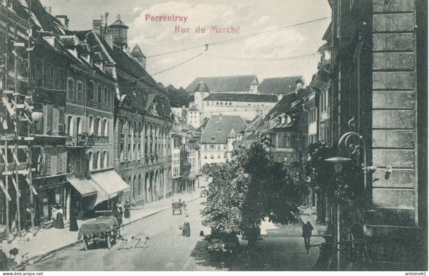 PORRENTRUY - Rue Du Marché - Porrentruy