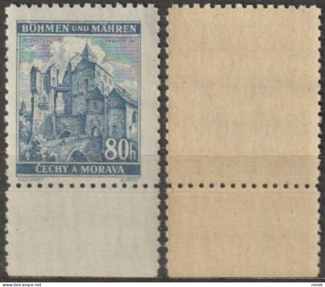 113/ Pof. 42; Brownish Glue - Unused Stamps