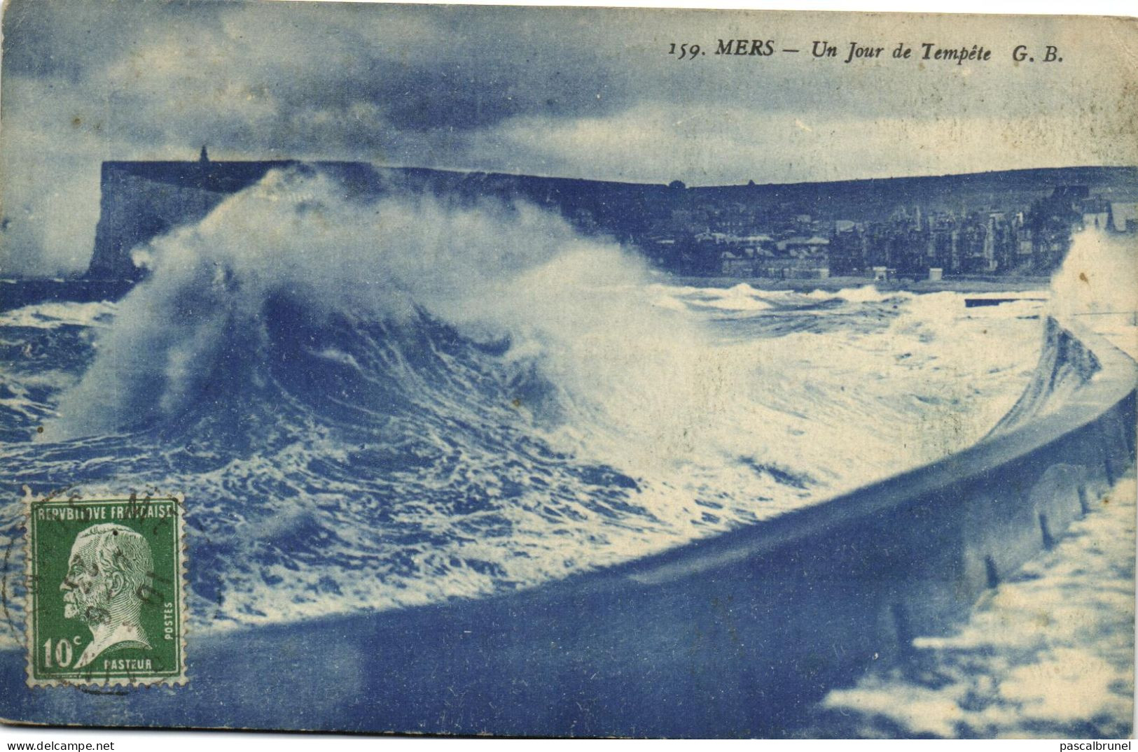 MERS LES BAINS - UN JOUR DE TEMPETE - Mers Les Bains