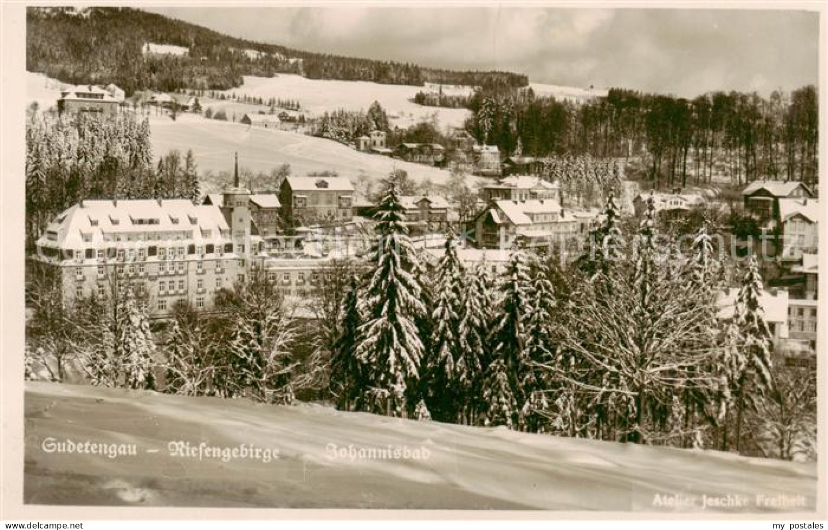 73823046 Johannisbad Janske Lazne Boehmen CZ Panorama  - Czech Republic