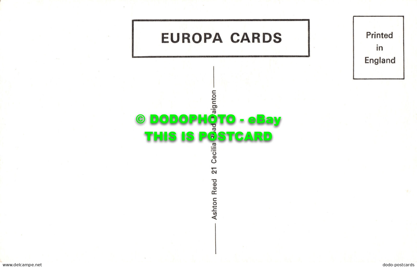 R521381 Brixham. Inner Harbour. The Strand. Ashton Reed. Europa Cards - Monde