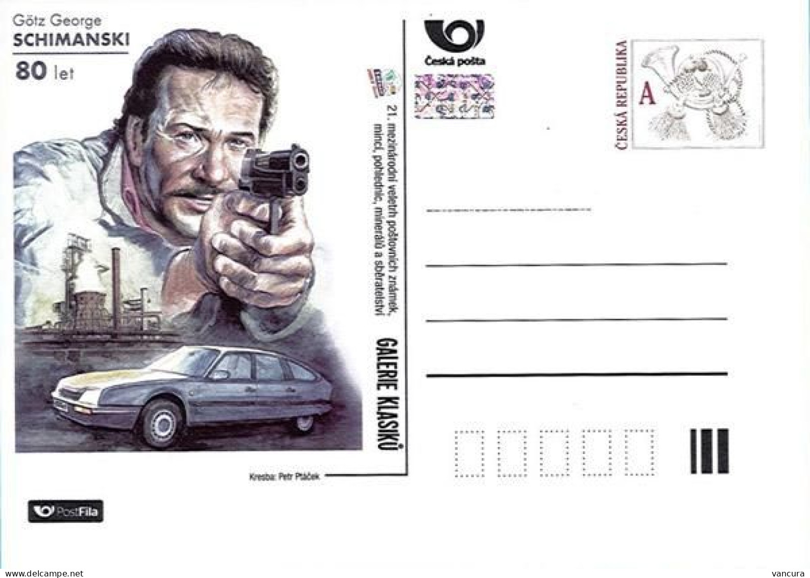 CDV A P 226 Czech Republic Schimanski 2018 Sberatel Car - Acteurs