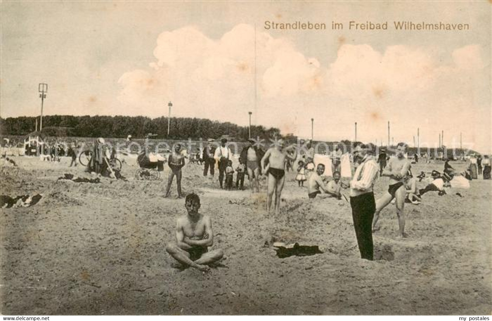 73822794 Wilhelmshaven Strandleben Im Freibad Wilhelmshaven - Wilhelmshaven