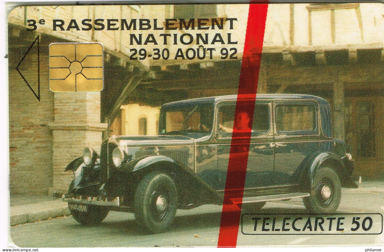 France French Telecarte Phonecard PRIVEE EN376 CAR OCCITAN COLLECTION VIEUX TACOTS CAR AUTO VOITURE NSB BE - Privadas