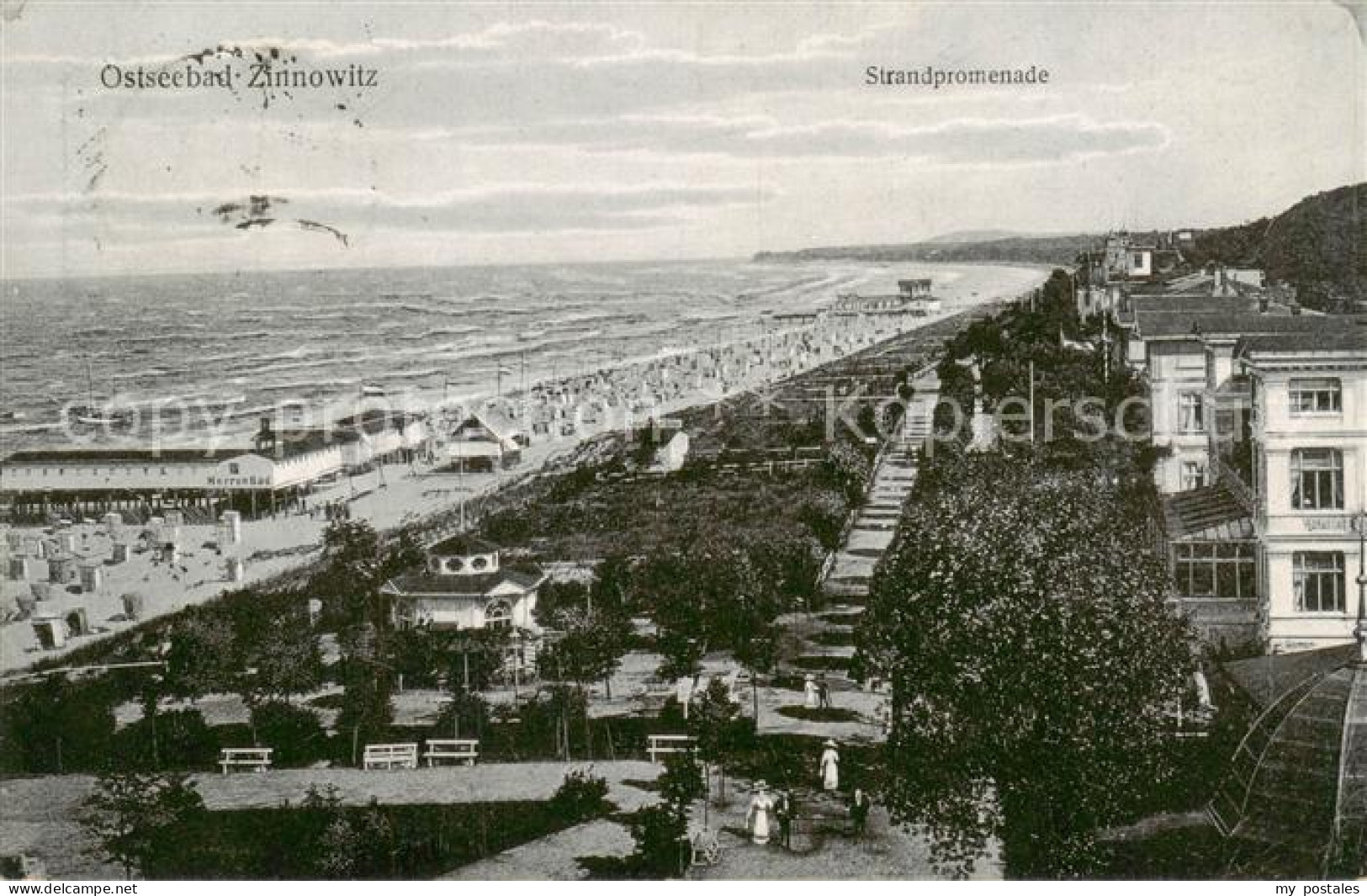 73822779 Zinnowitz Ostseebad Strandpromenade Zinnowitz Ostseebad - Zinnowitz