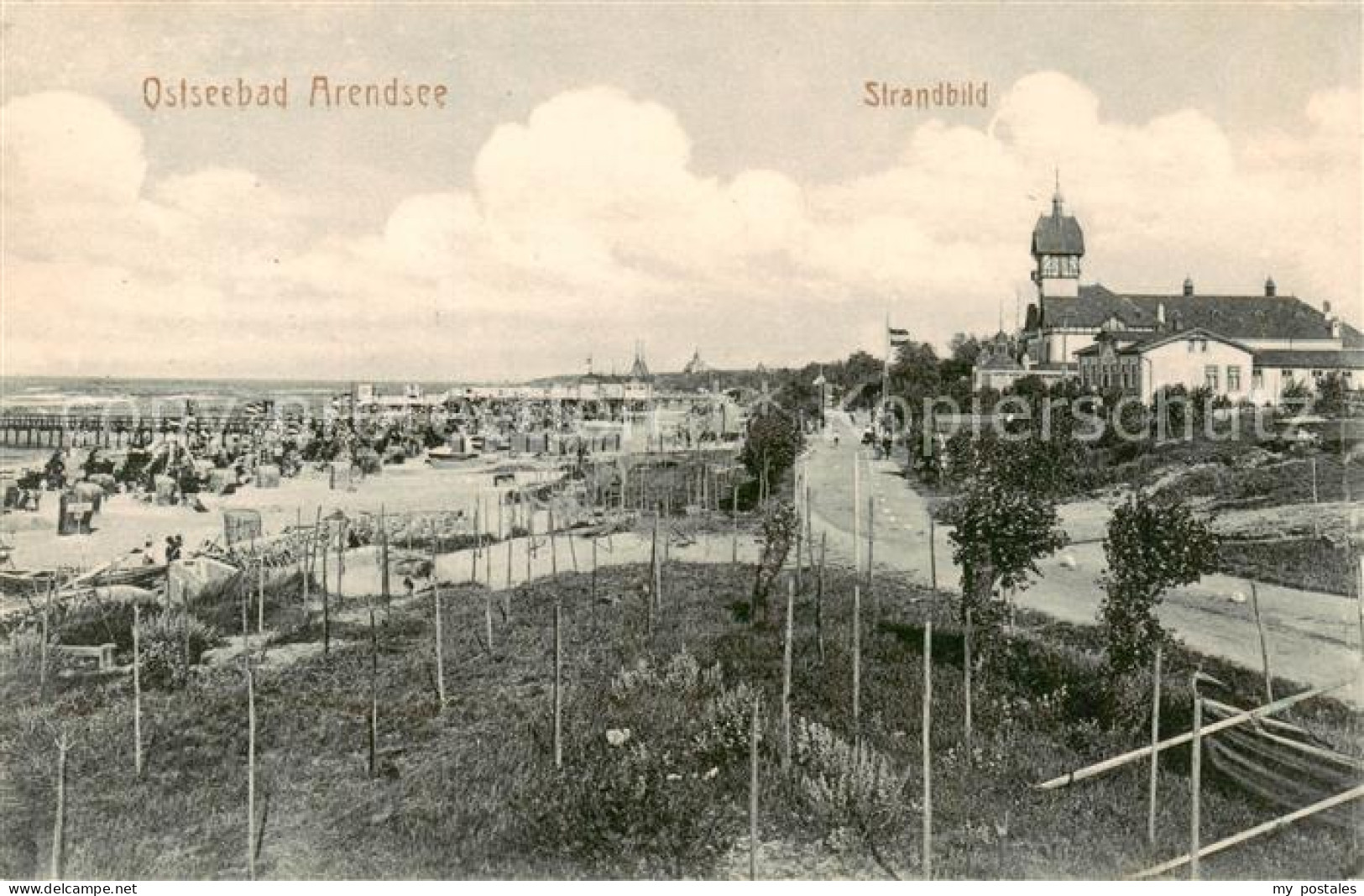 73822776 Ahrendsee Kuehlungsborn Ostseebad Strandbild  - Kuehlungsborn