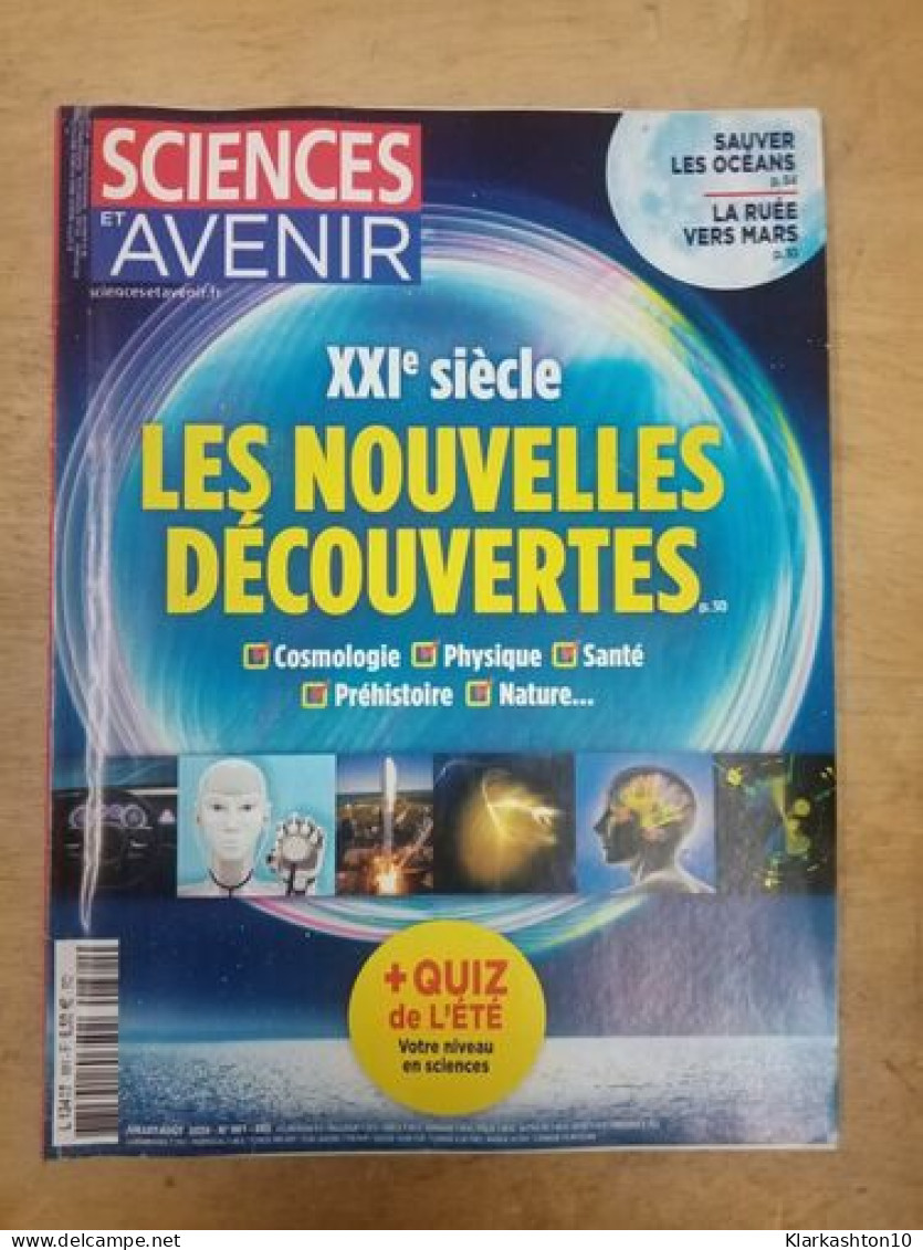 Sciences Et Avenir Nº 881 / Juillet-Août 2020 - Unclassified