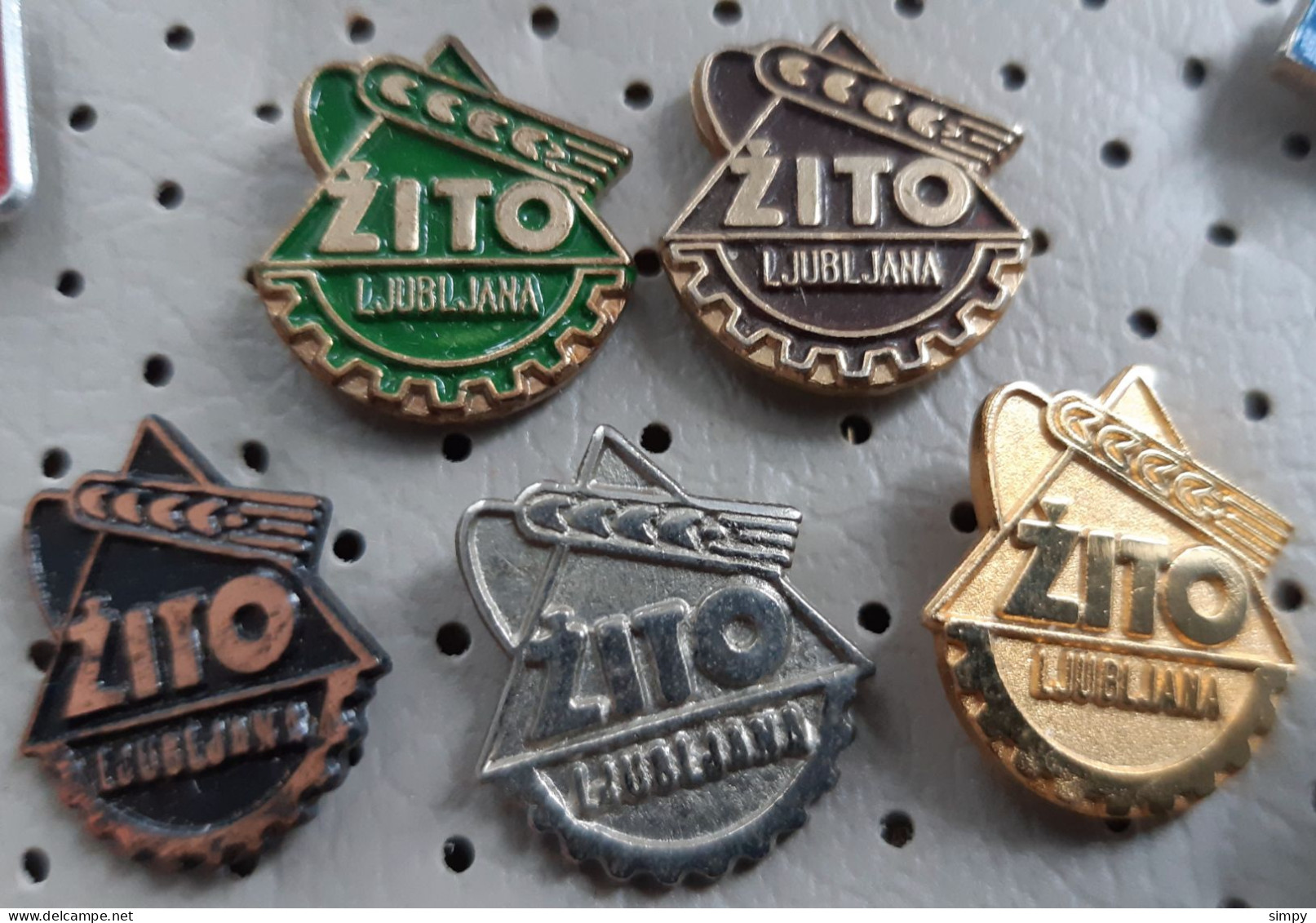 Bakery  ŽITO Ljubljana Bread Food Industry Slovenia Pins - Alimentación