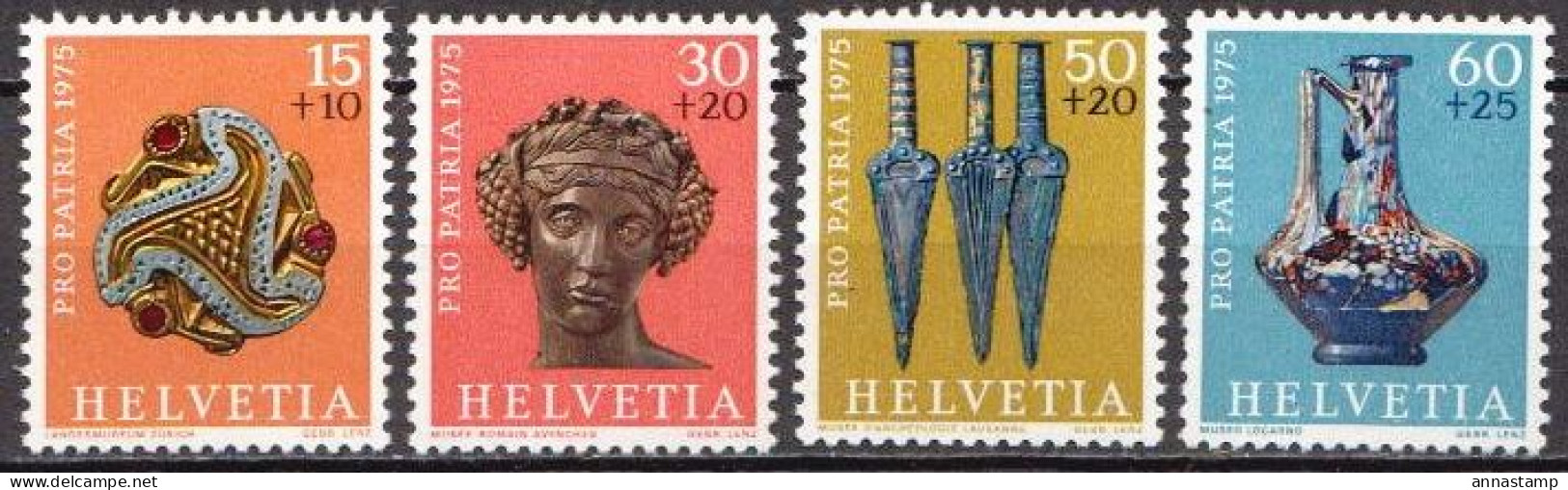 Switzerland MNH Set - Arqueología