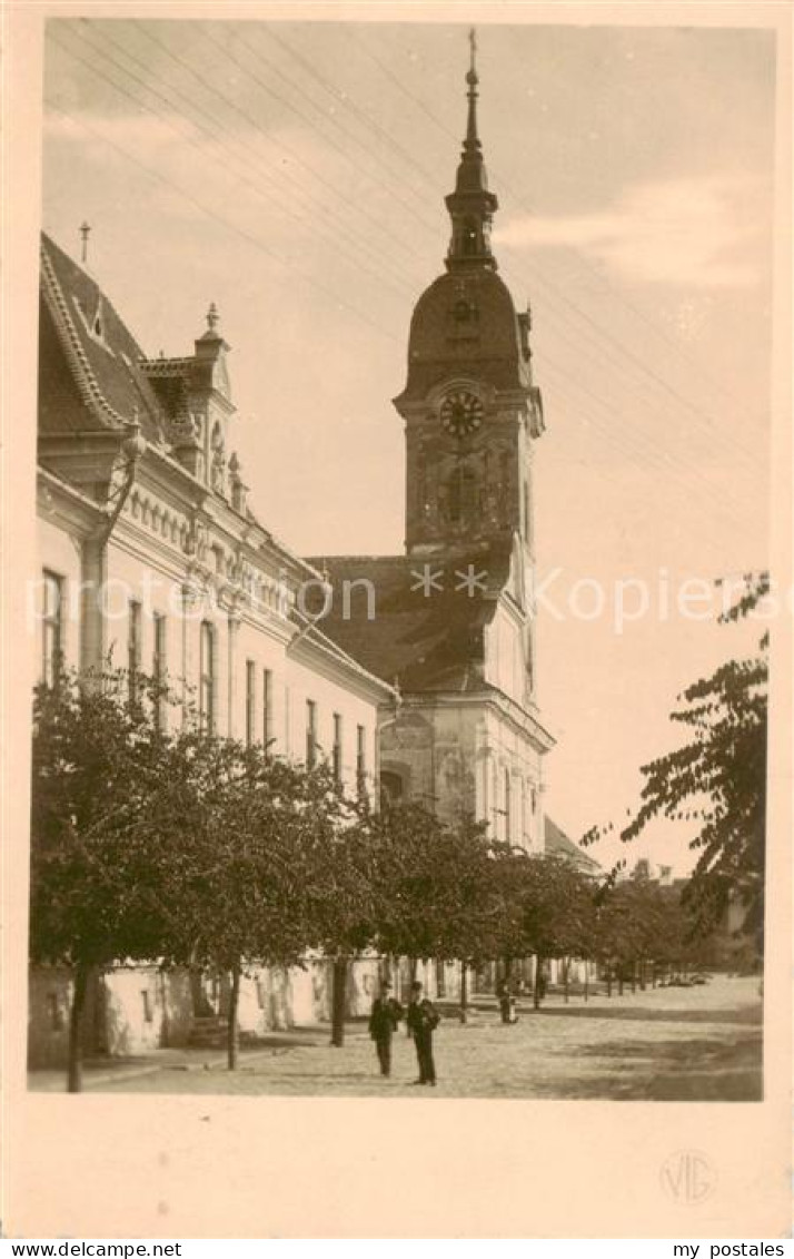 73822536 Sombor Serbija Teilansicht Mit Kirche  - Serbia