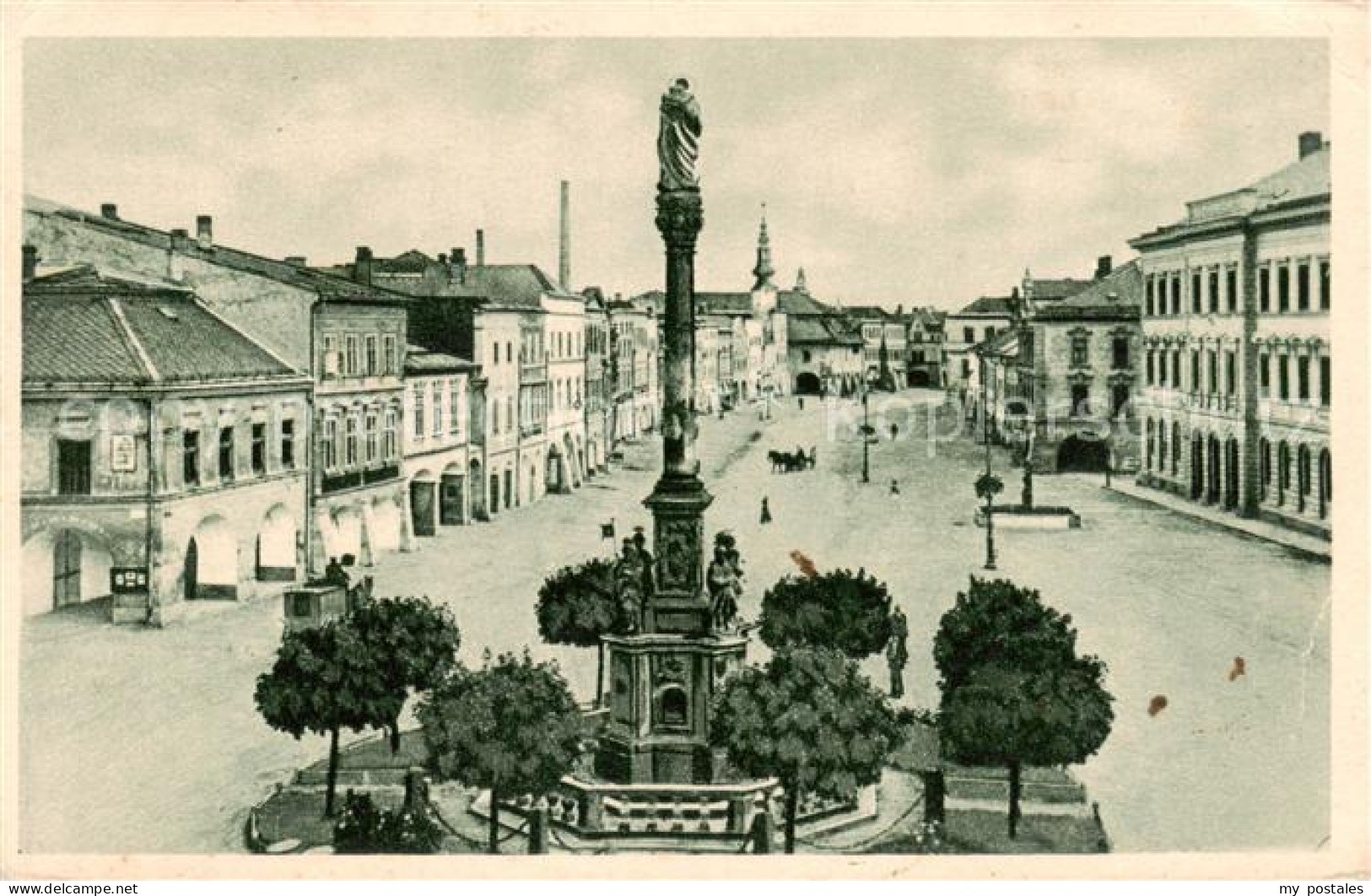 73822535 Zwittau Svitavsko CZ Stadtplatz  - República Checa