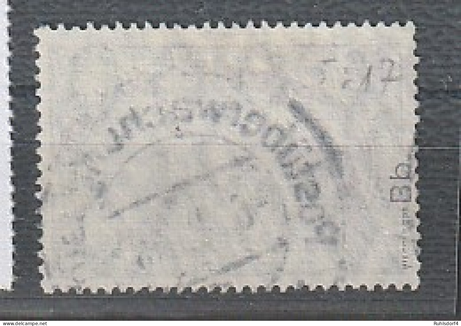 Dt. Bes. Etappe West: Nr. 12 In Variante Bb, Gestempelt, Geprüft - Ocupación 1914 – 18