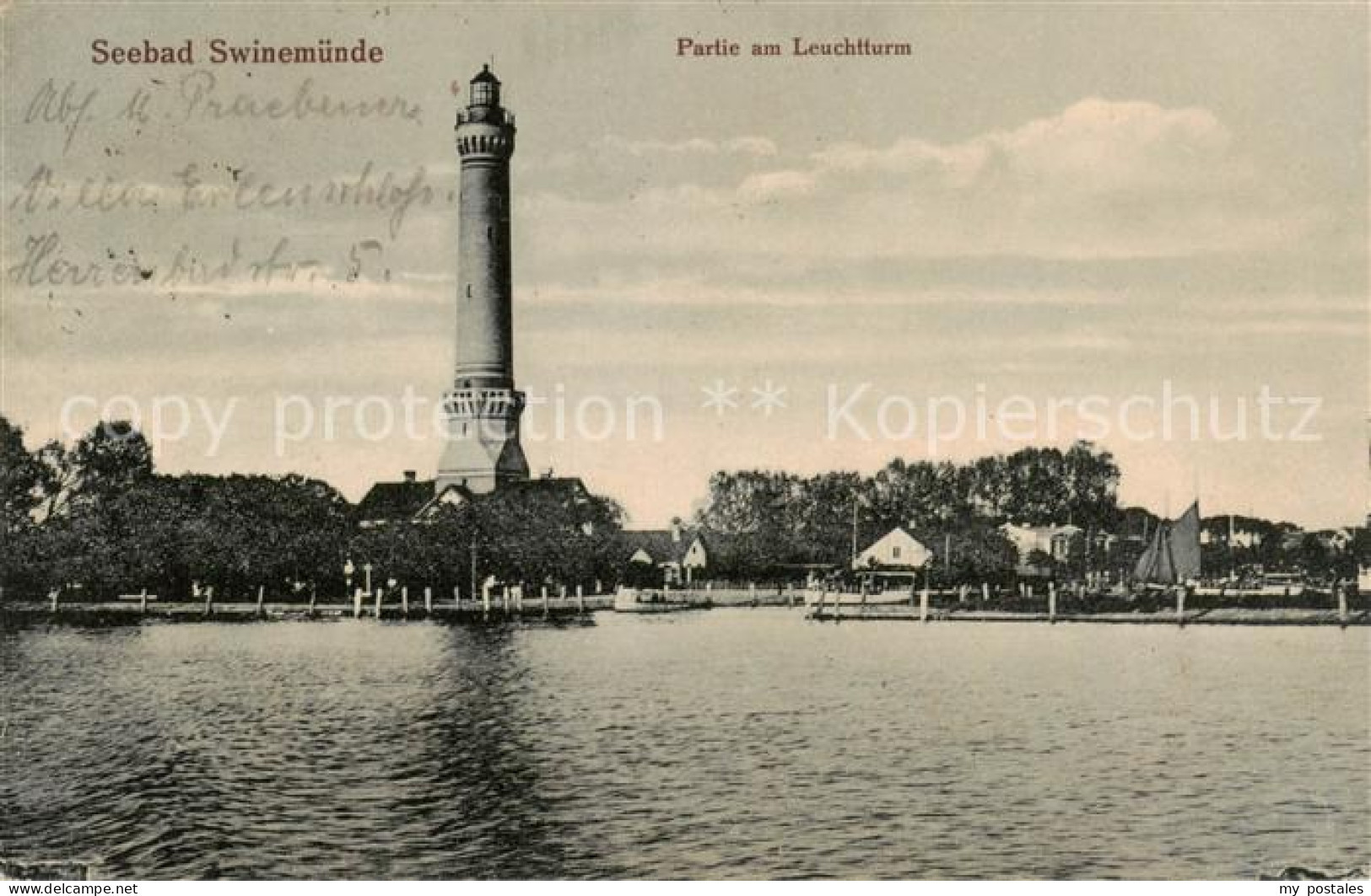 73822498 Swinemuende Swinoujscie Partie Am Leuchtturm Swinemuende Swinoujscie - Pologne