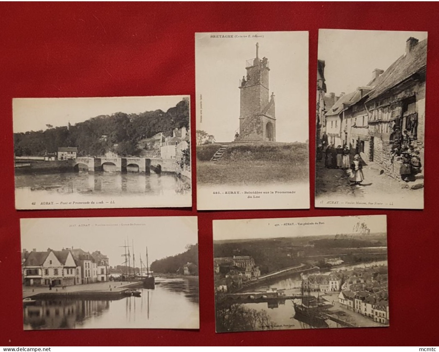 5 Cartes -   Auray  -  (56 - Morbihan ) - Auray