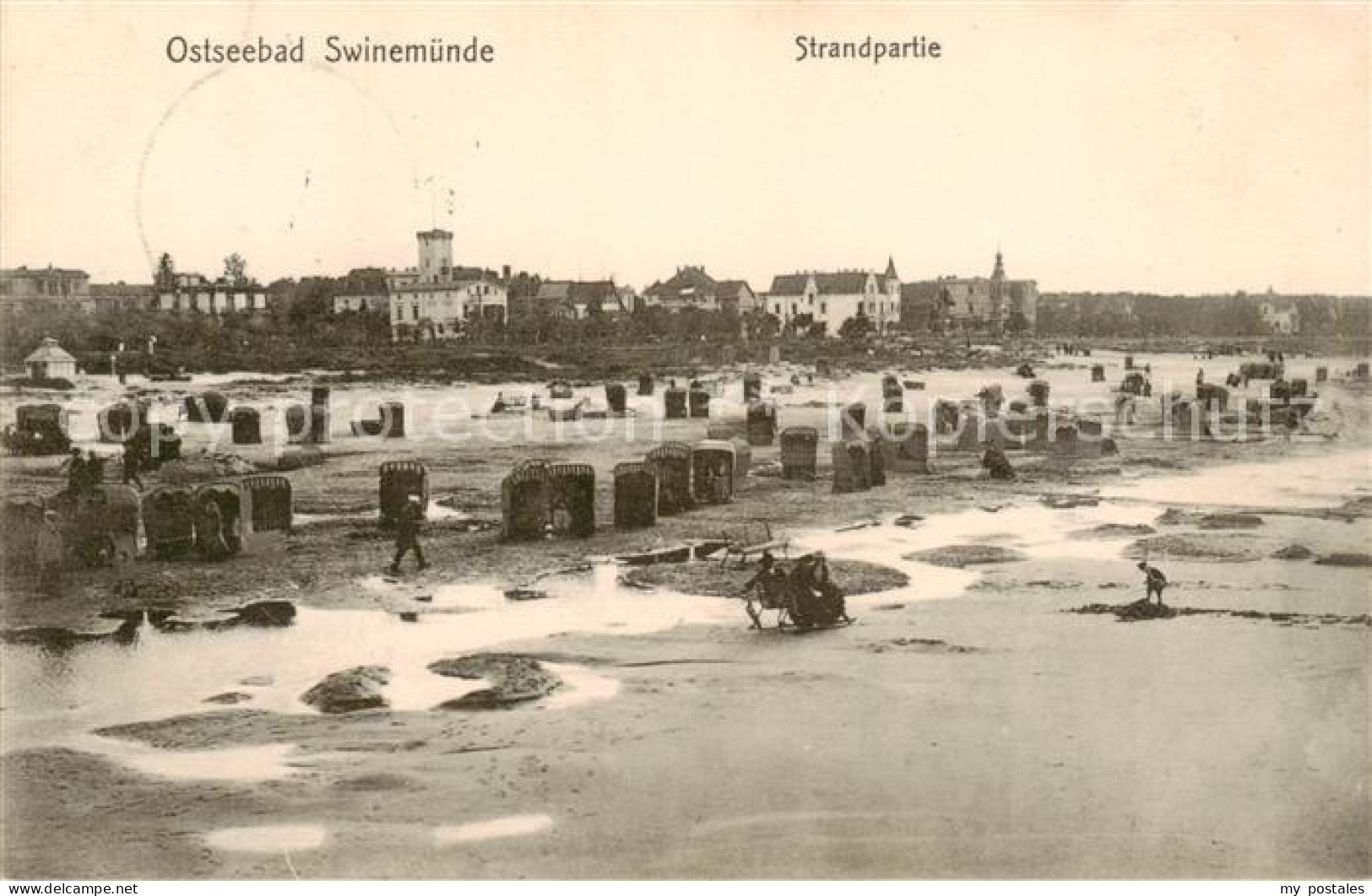 73822488 Swinemuende Swinoujscie Strandpartie Swinemuende Swinoujscie - Polen