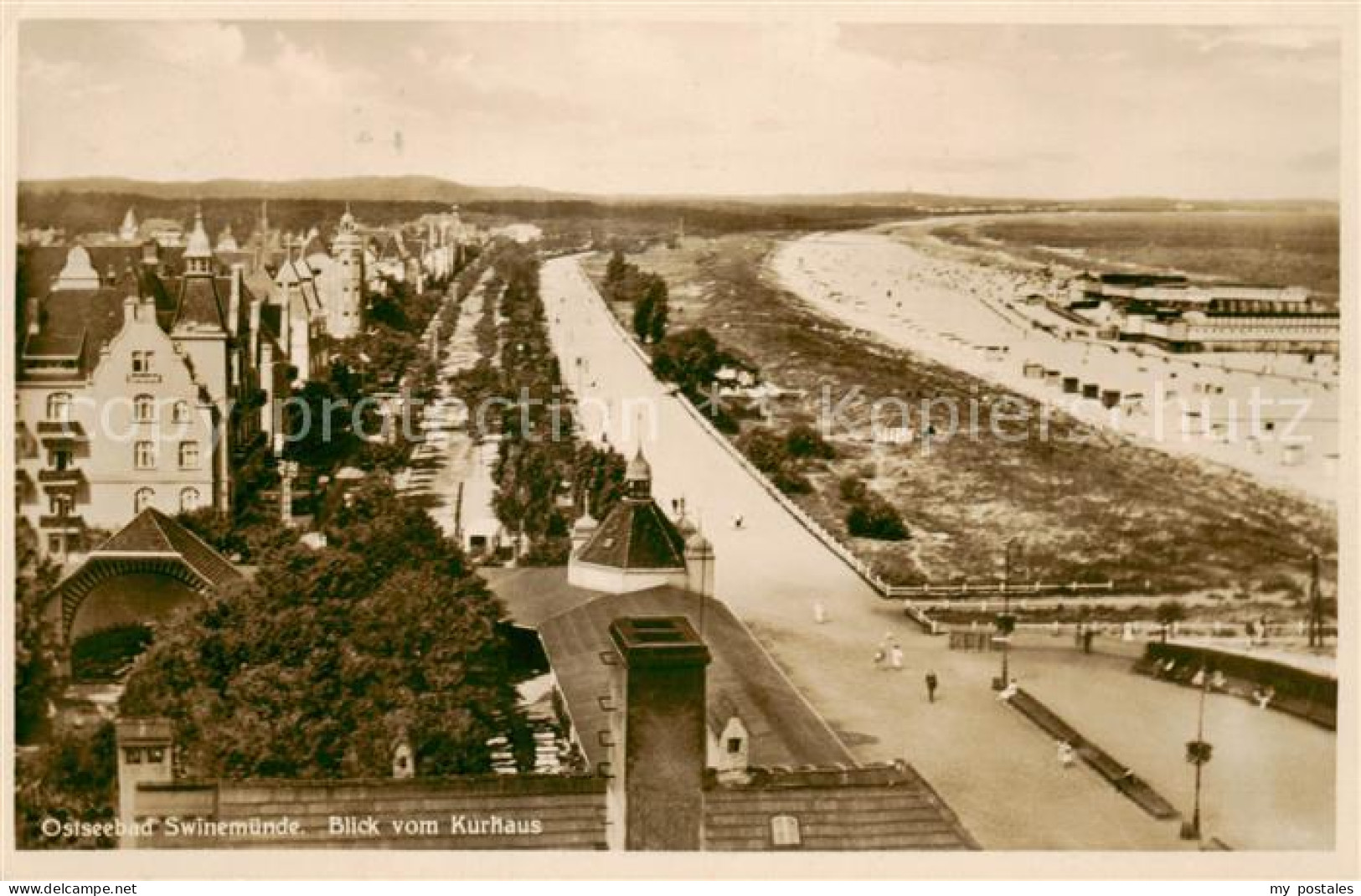 73822486 Swinemuende Swinoujscie Blick Vom Kurhaus Swinemuende Swinoujscie - Poland