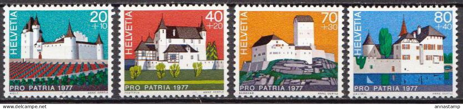 Switzerland MNH Set - Kastelen