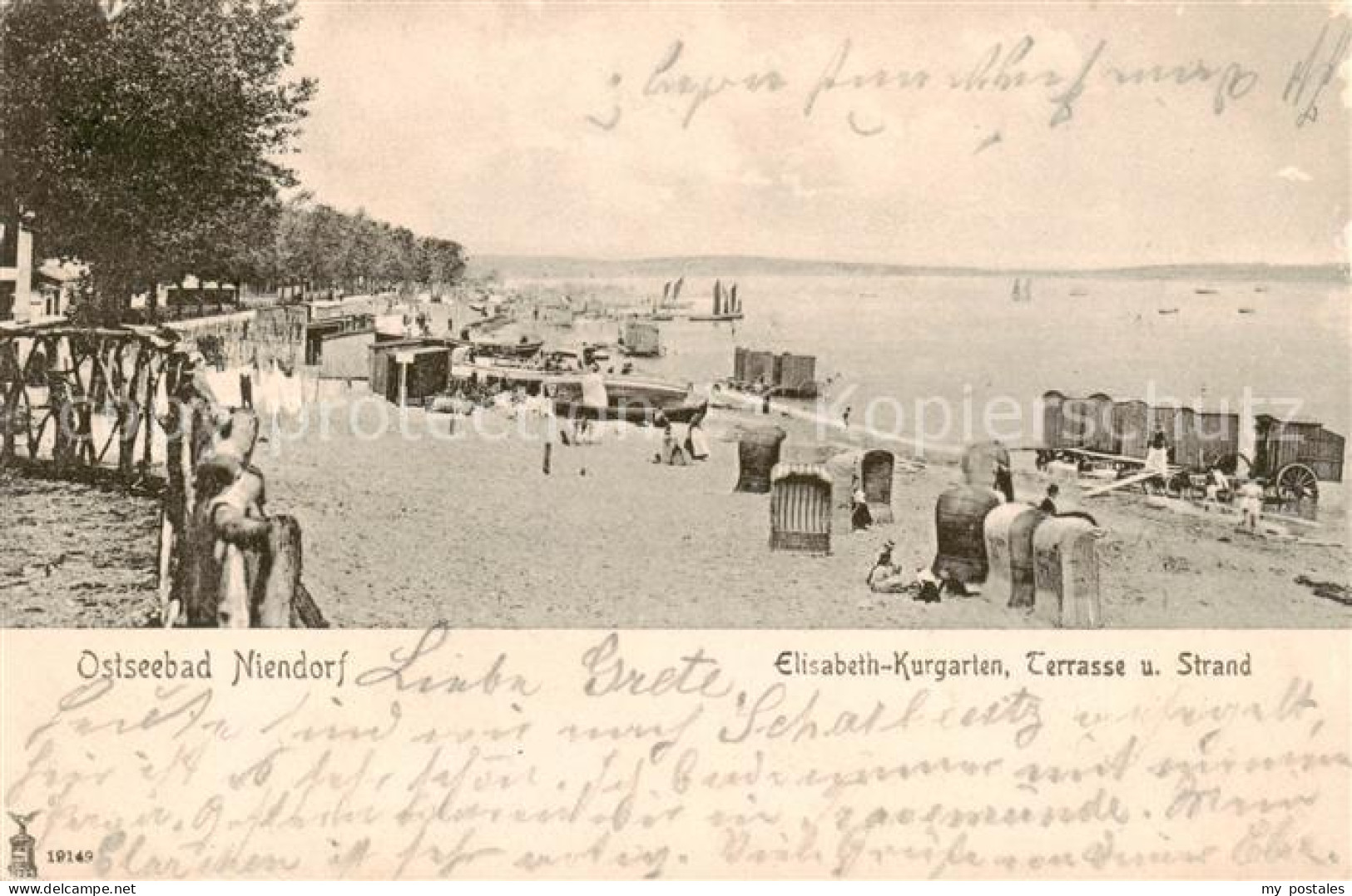 73822472 Niendorf  Ostseebad Timmendorferstrand Elisabeth Kurgarten Terrasse Und - Timmendorfer Strand