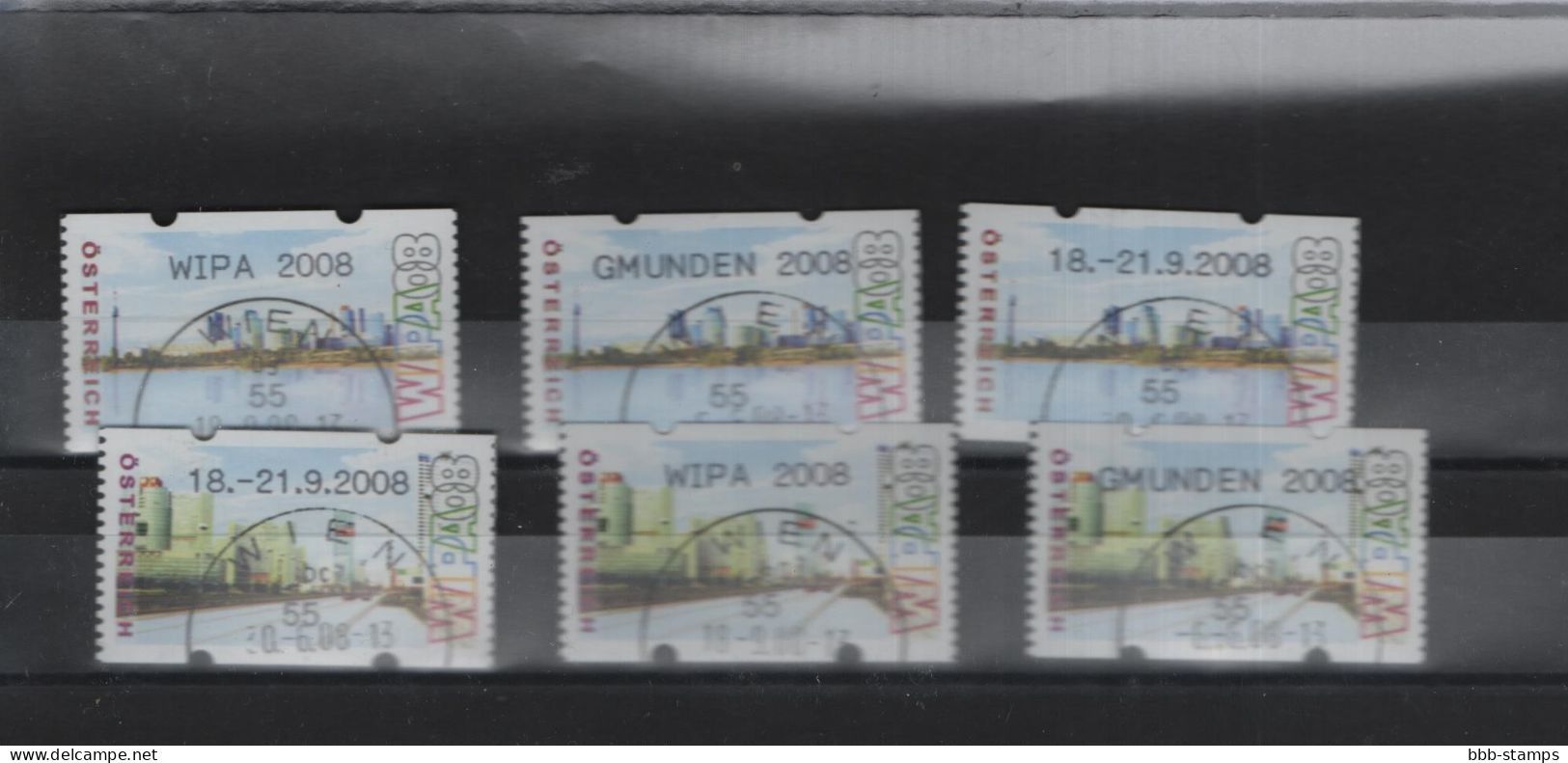 Österreich Michel Kat.Nr. ATM Gest 12/13 1.-3. - Timbres De Distributeurs [ATM]