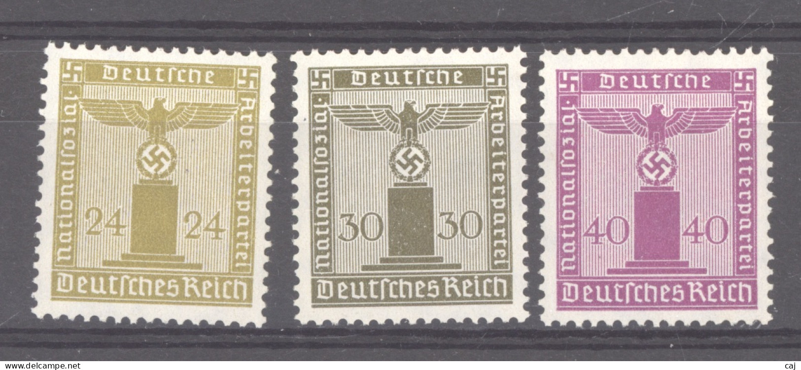 Allemagne  -  Reich  -  Service :  Mi  152-54  ** - Oficial