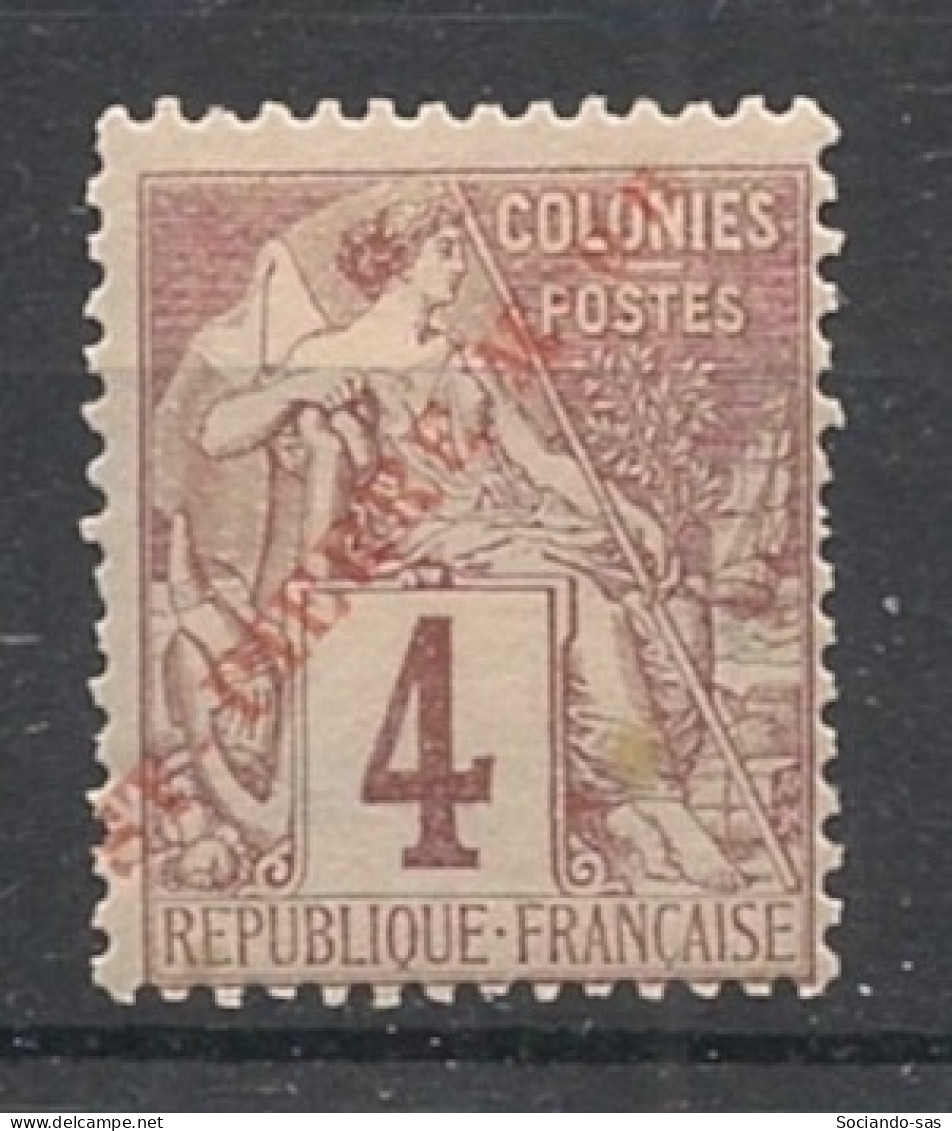 SPM - 1891 - N°YT. 33 - Type Alphée Dubois 4c Lilas-brun - Neuf * / MH VF - Neufs