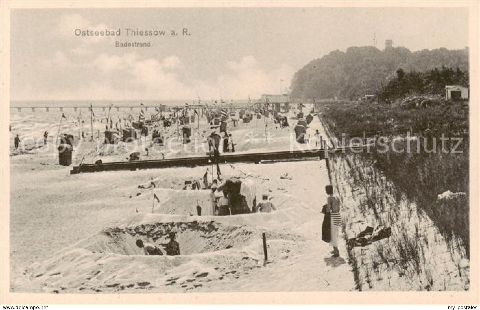 73822441 Thiessow Ostseebad Ruegen Badestrand Thiessow Ostseebad Ruegen - Autres & Non Classés