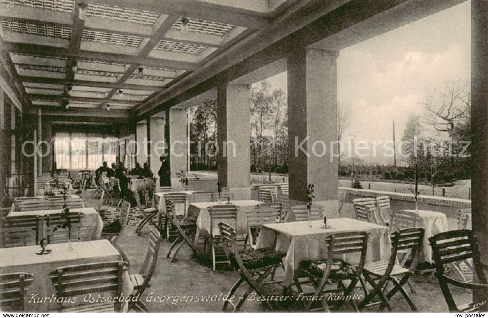 73822436 Georgenswalde Otradnoje Rauschen Ostseebad RU Kurhaus   - Russland