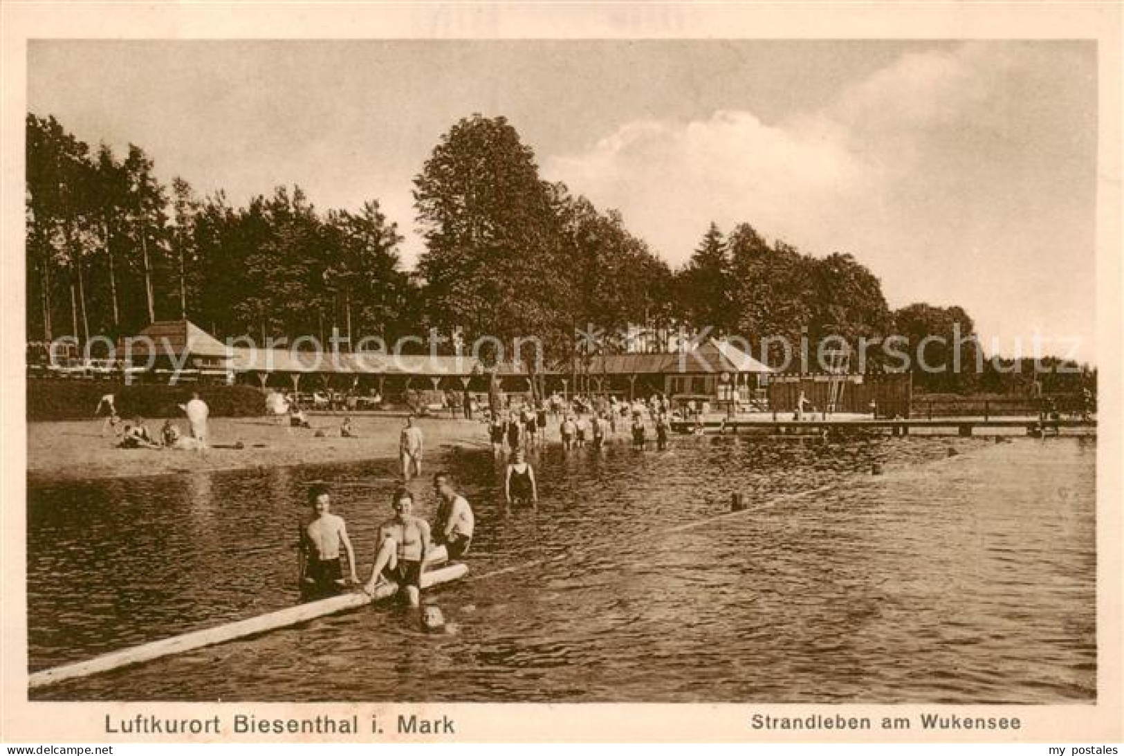 73822410 Biesenthal -Bernau Brandenburg Strandleben Am Wukensee  - Autres & Non Classés