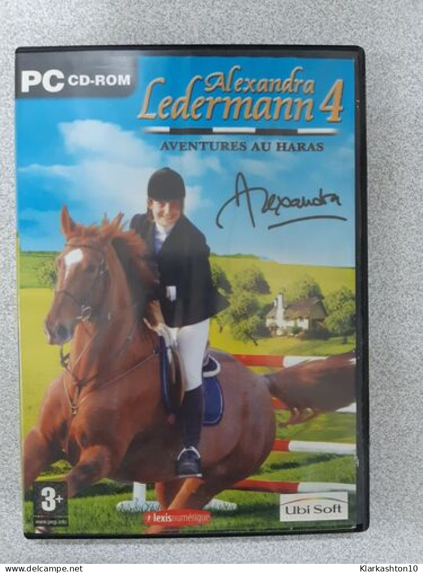 PC CD ROM - Alexandra Ledermann 4 - Autres & Non Classés