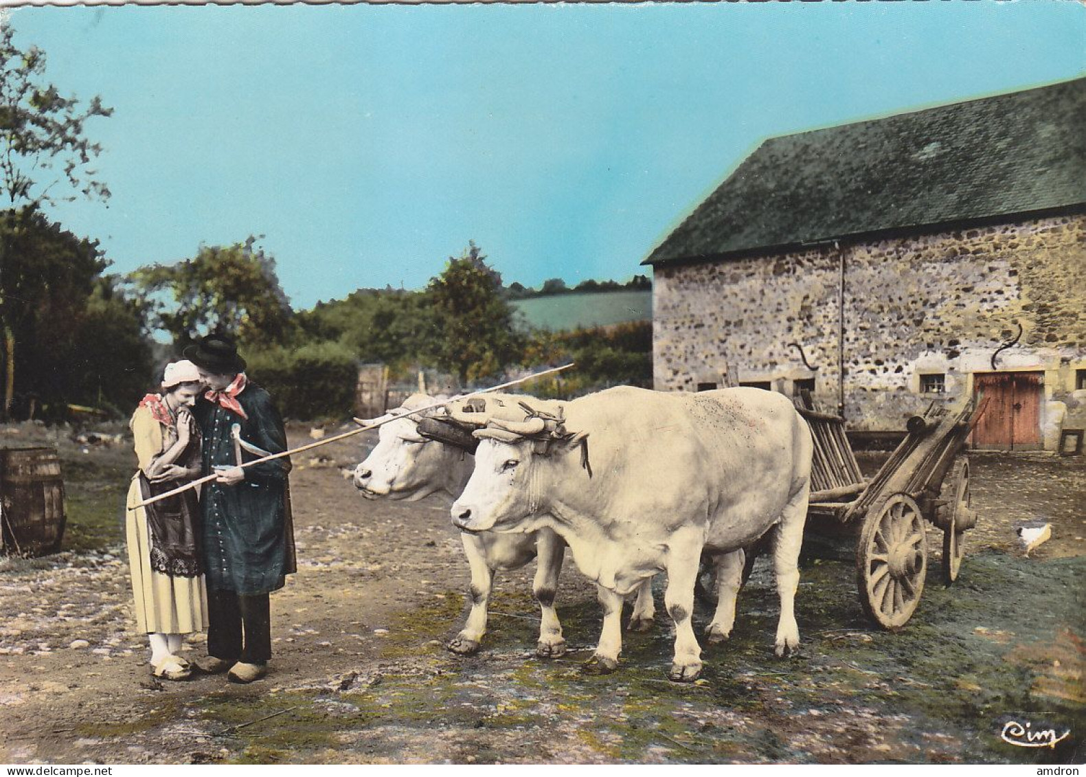 (o) "Les Galvachers" Troupe Folklorique Morvandelle - Chateau Chinon - Autres & Non Classés