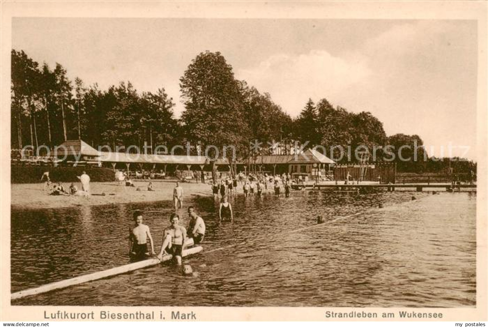 73822393 Biesenthal -Bernau Brandenburg Strandleben Am Wukensee  - Autres & Non Classés