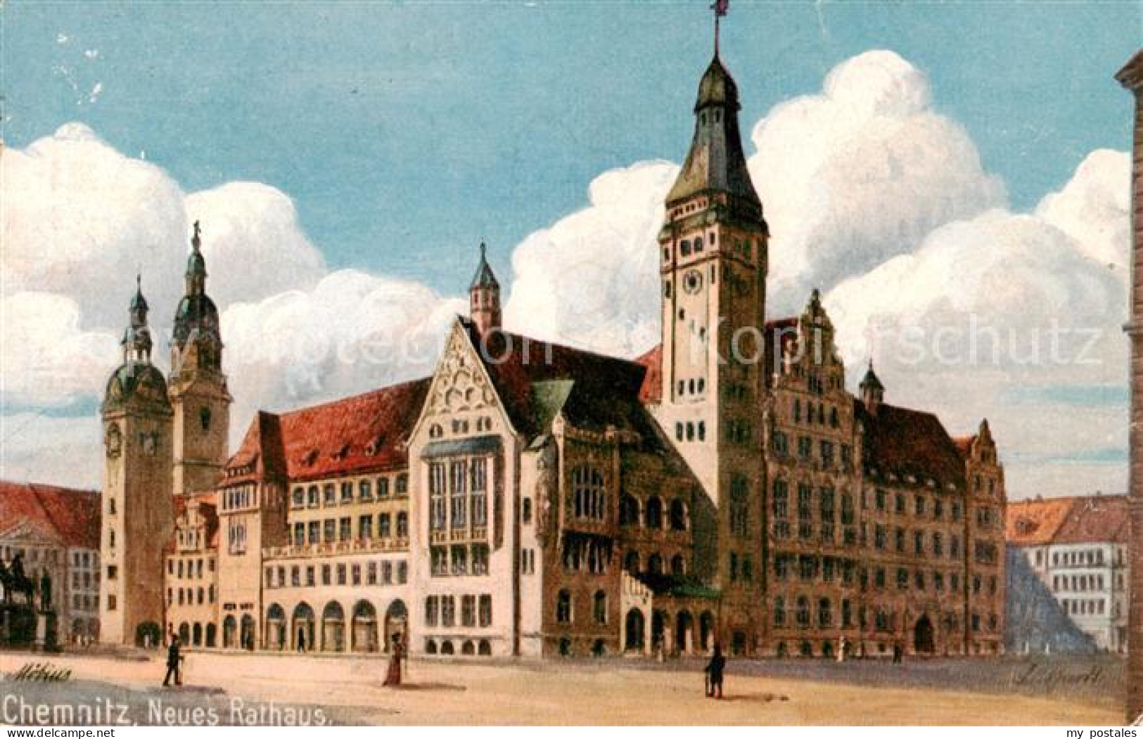 73822371 Chemnitz Neues Rathaus Chemnitz - Chemnitz