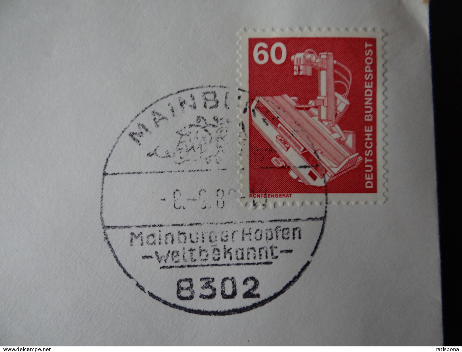 8302 Mainburg - MainburgerHopfen Weltbekannt - Sonderstempel Rund 1980 - Frankeermachines (EMA)