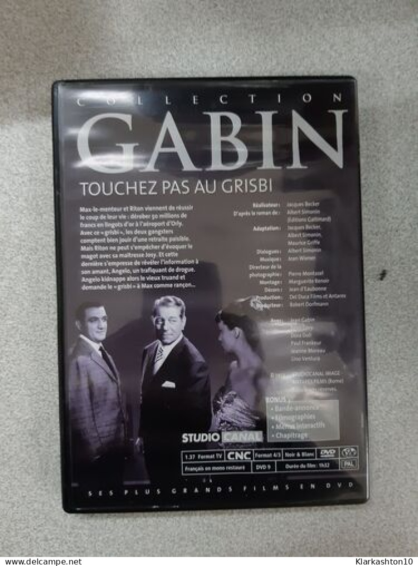 DVD Film - Gabin - Touchez Pas Au Grisby - Classic Rare - Other & Unclassified