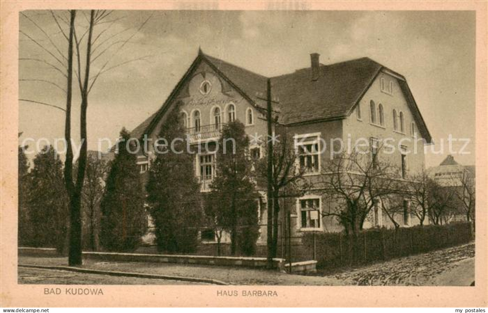 73822356 Bad Kudowa Kudowa-Zdroj Niederschlesien PL Haus Barbara  - Pologne