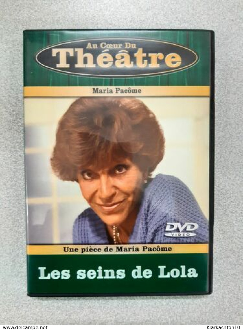 DVD Théâtre - Les Seins De Lola - Otros & Sin Clasificación