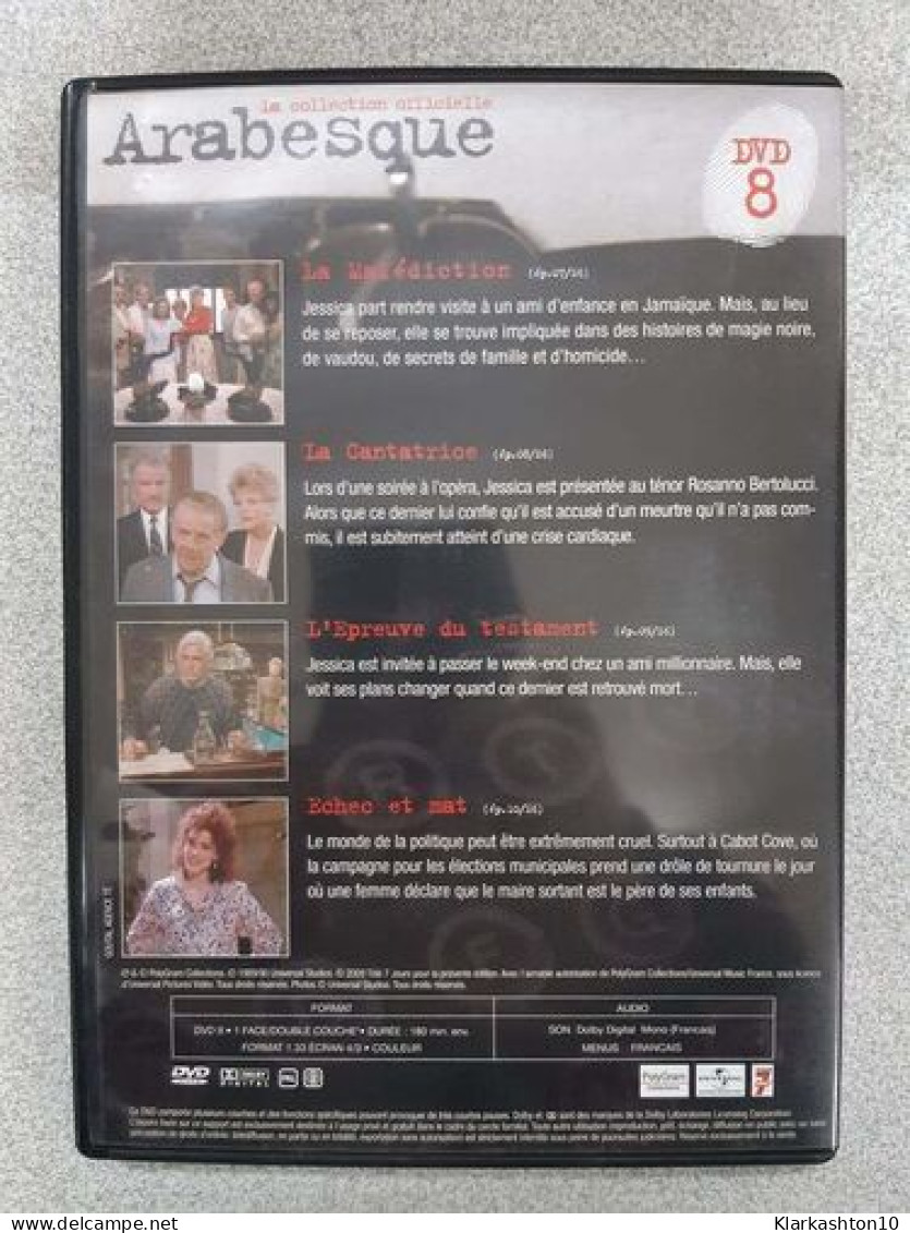 DVD Série Arabesque - Vol. 8 - Otros & Sin Clasificación