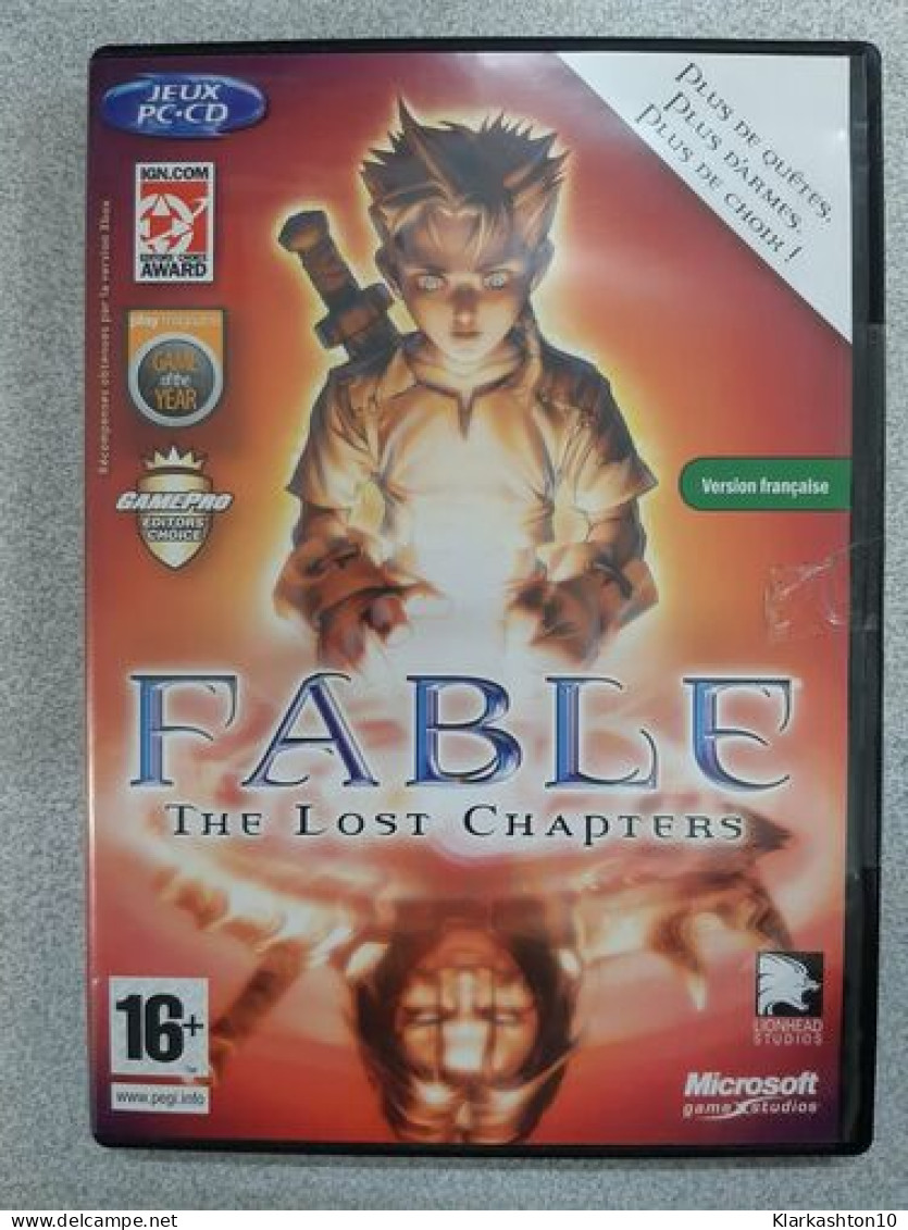 Jeu Vidéo - Fable - The Lost Chapter - Other & Unclassified