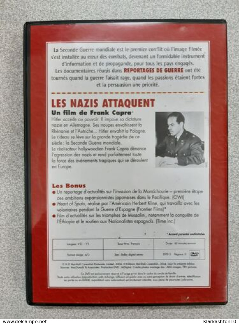 DVD Histoire - Guerre 1939-1945 - Les Nazis Attaquent - Otros & Sin Clasificación