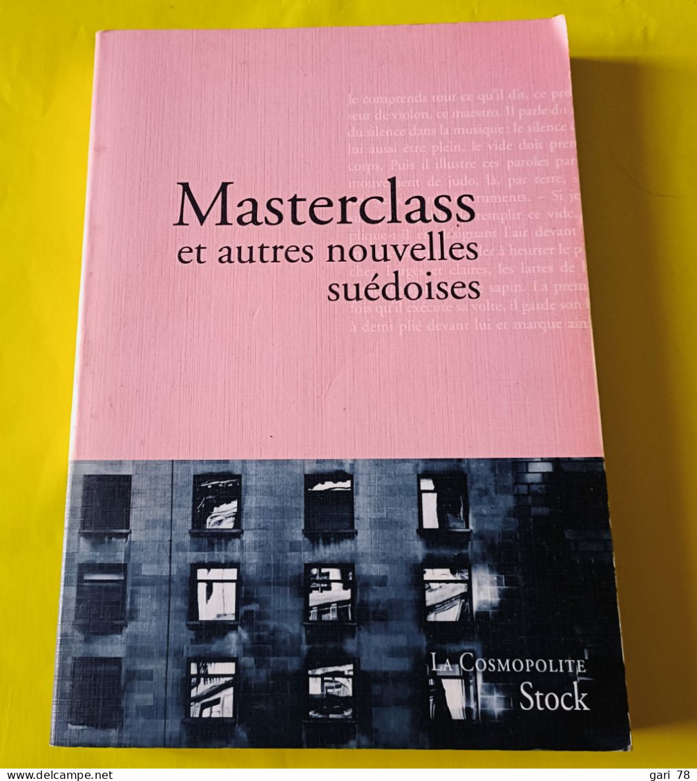 Masterclass Et Autres Nouvelles Suédoises - Autres & Non Classés