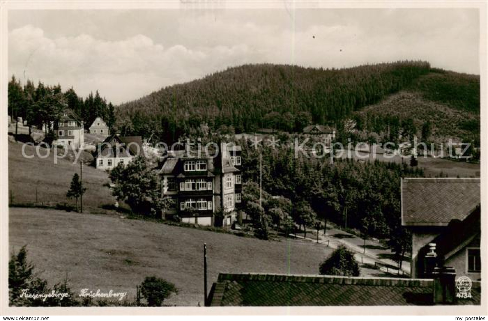 73822222 Brueckenberg Krummhuebel Riesengebirge PL Teilansicht  - Poland