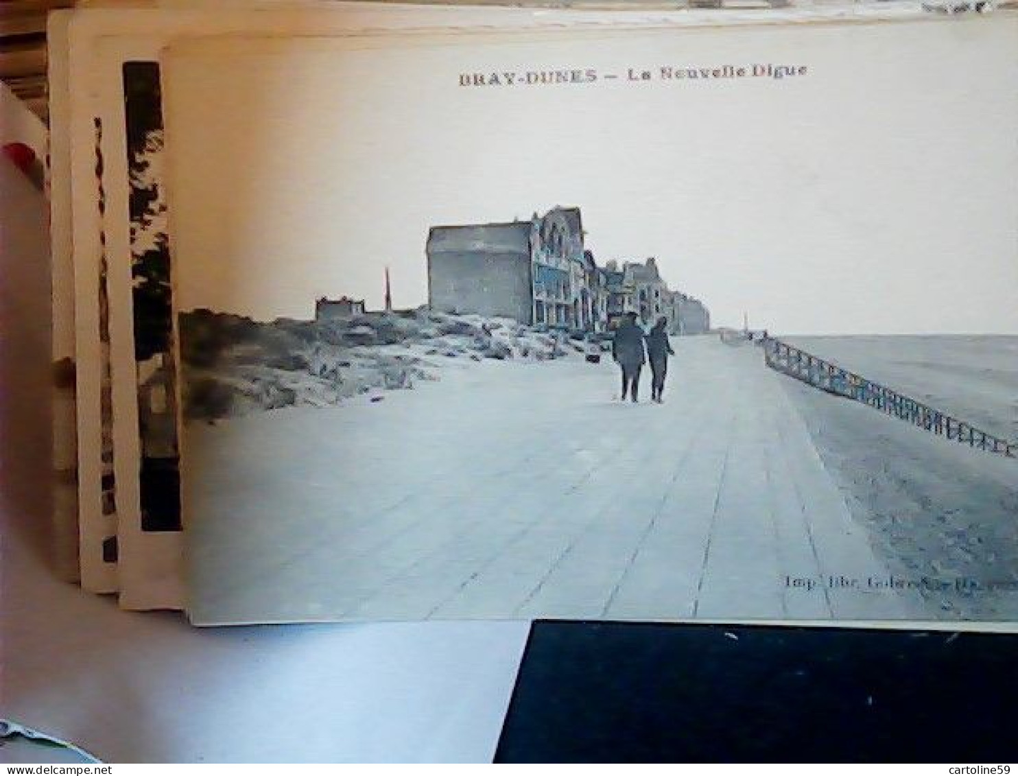 FRANCE 59 BRAY DUNES  LA NOUVELLE DIGUE  N1913 JV6274 - Bray-Dunes