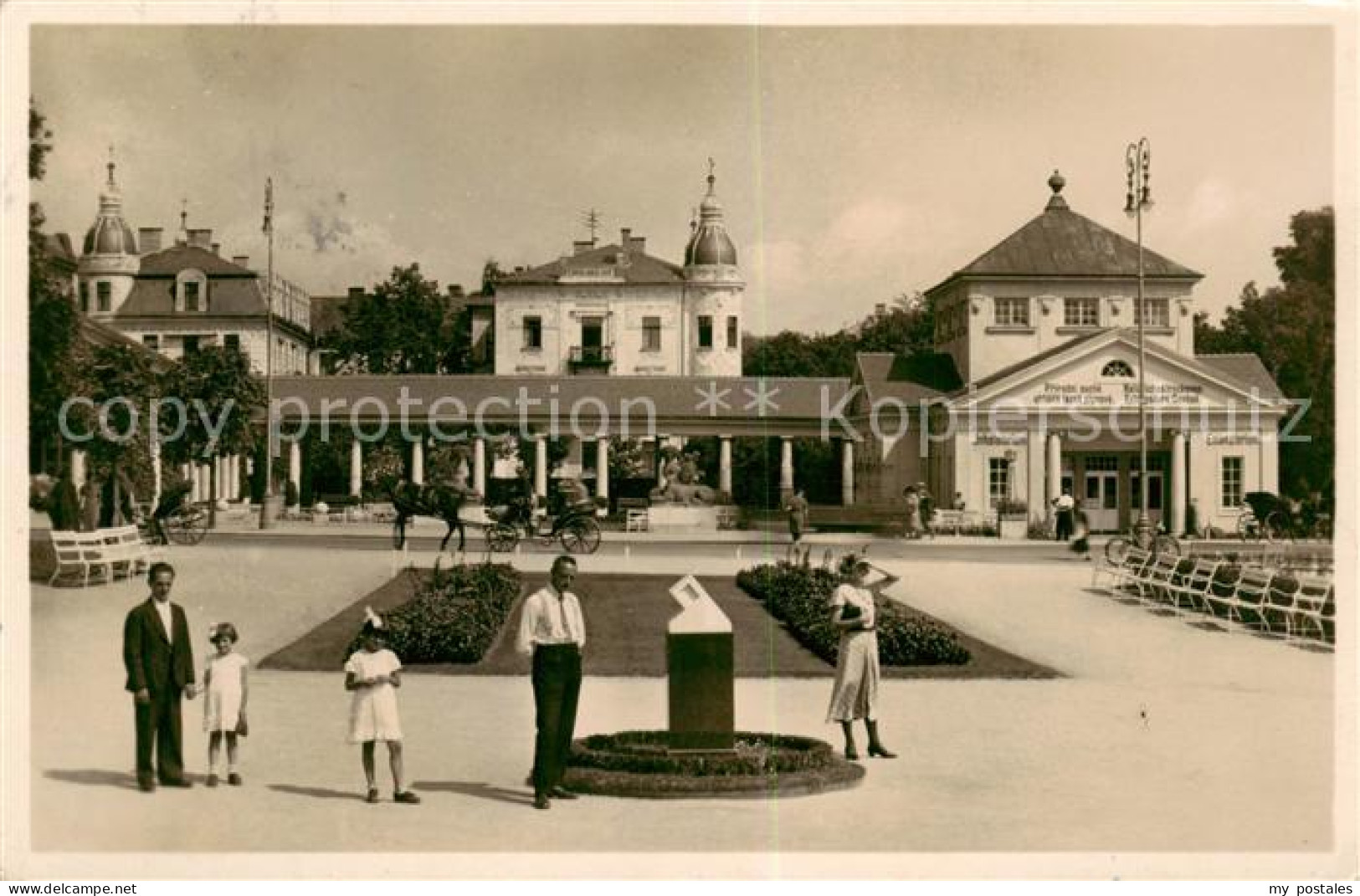 73822214 Franzensbad Boehmen Frantiskovy Lazne CZ Kurplatz  - Tschechische Republik