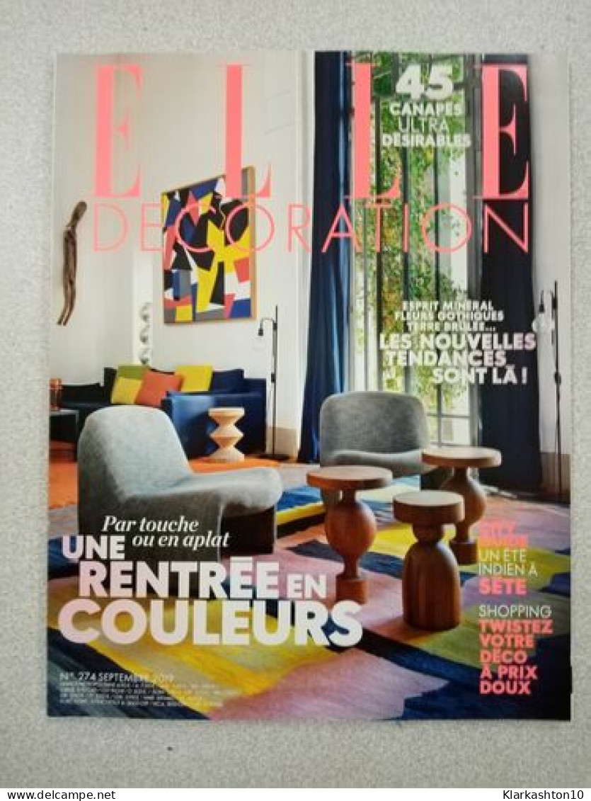 Elle Decoration 11 SEPTEMBRE 2019 - Other & Unclassified