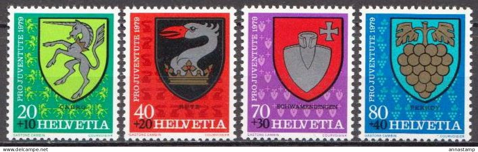 Switzerland MNH Set - Timbres