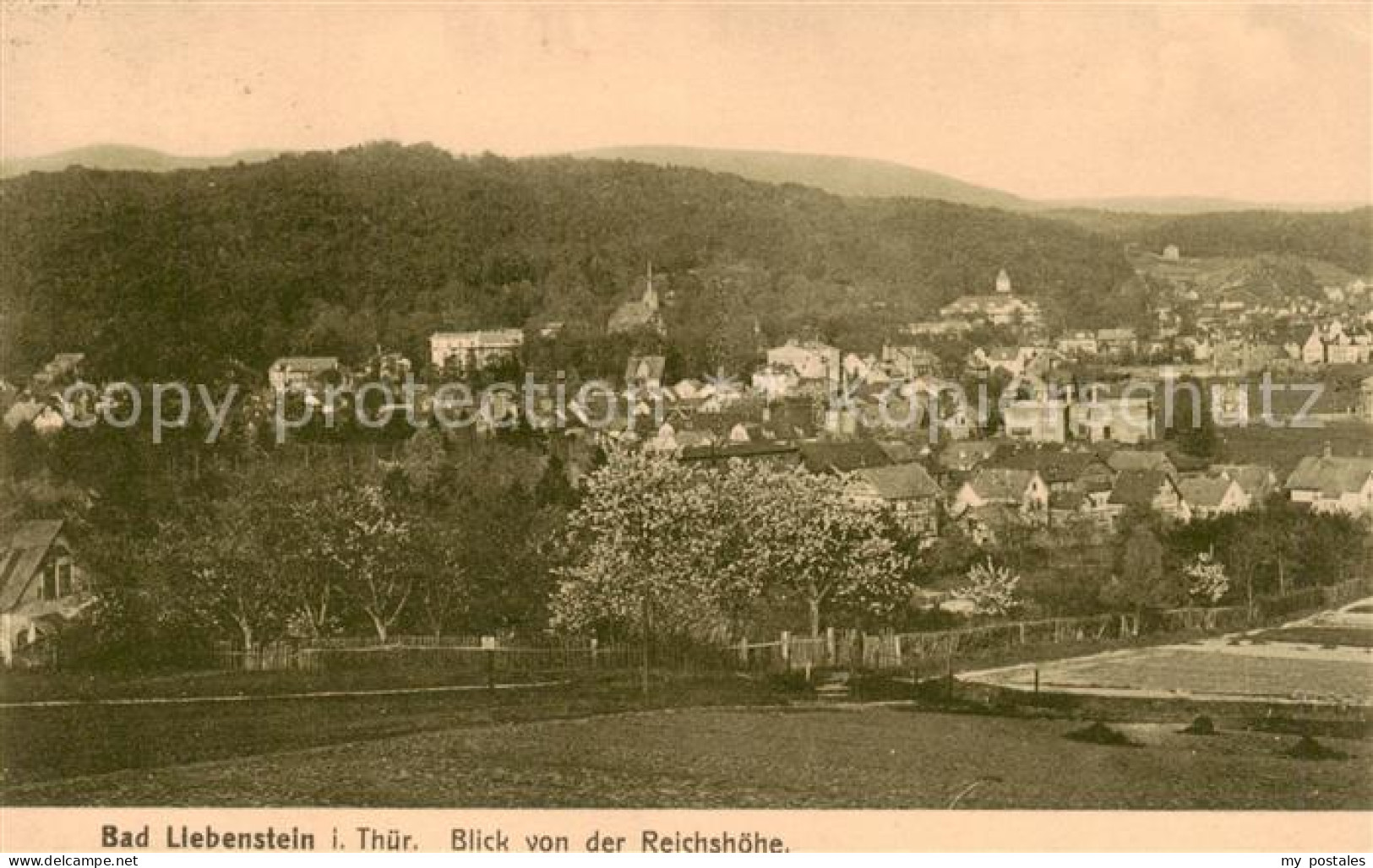 73822198 Bad Liebenstein Blick Von Der Reichshoehe Bad Liebenstein - Bad Liebenstein