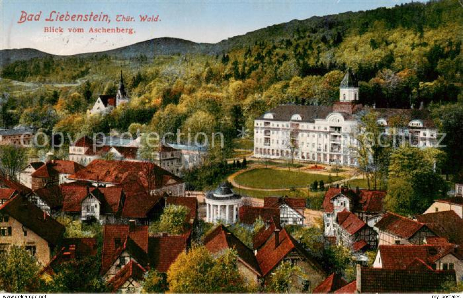 73822187 Bad Liebenstein Blick Vom Aschenberg Bad Liebenstein - Bad Liebenstein